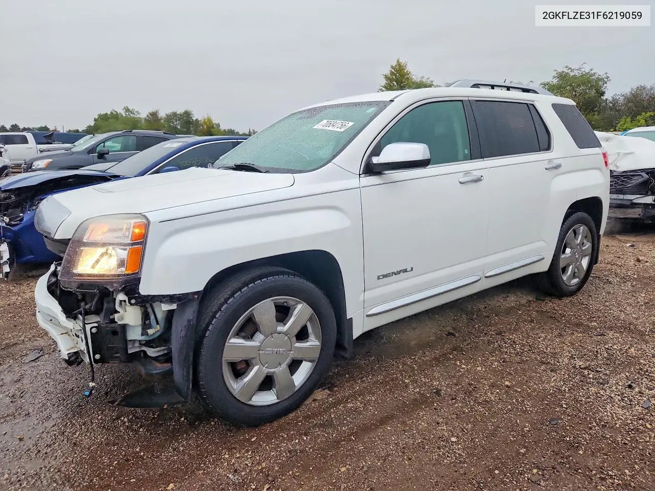 GMC TERRAIN 2015, VIN 2GKFLZE31F6219059
