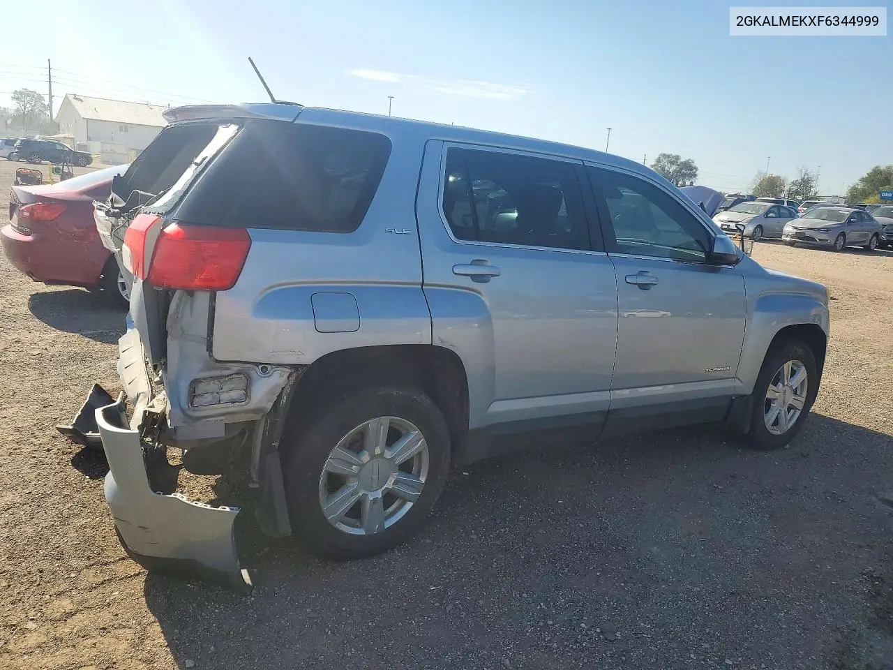 2015 GMC TERRAIN VIN 2GKALMEKXF6344999 — фото 3