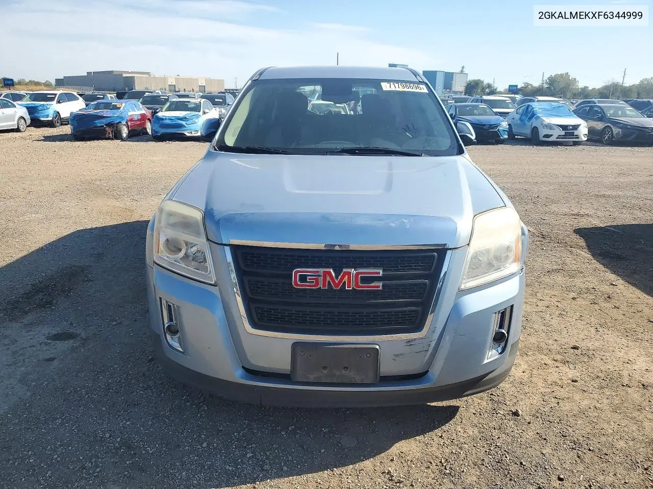 2015 GMC TERRAIN VIN 2GKALMEKXF6344999 — фото 5