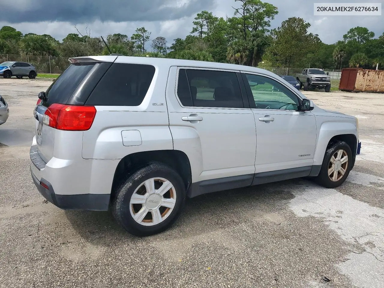 2015 GMC TERRAIN VIN 2GKALMEK2F6276634 — фото 3