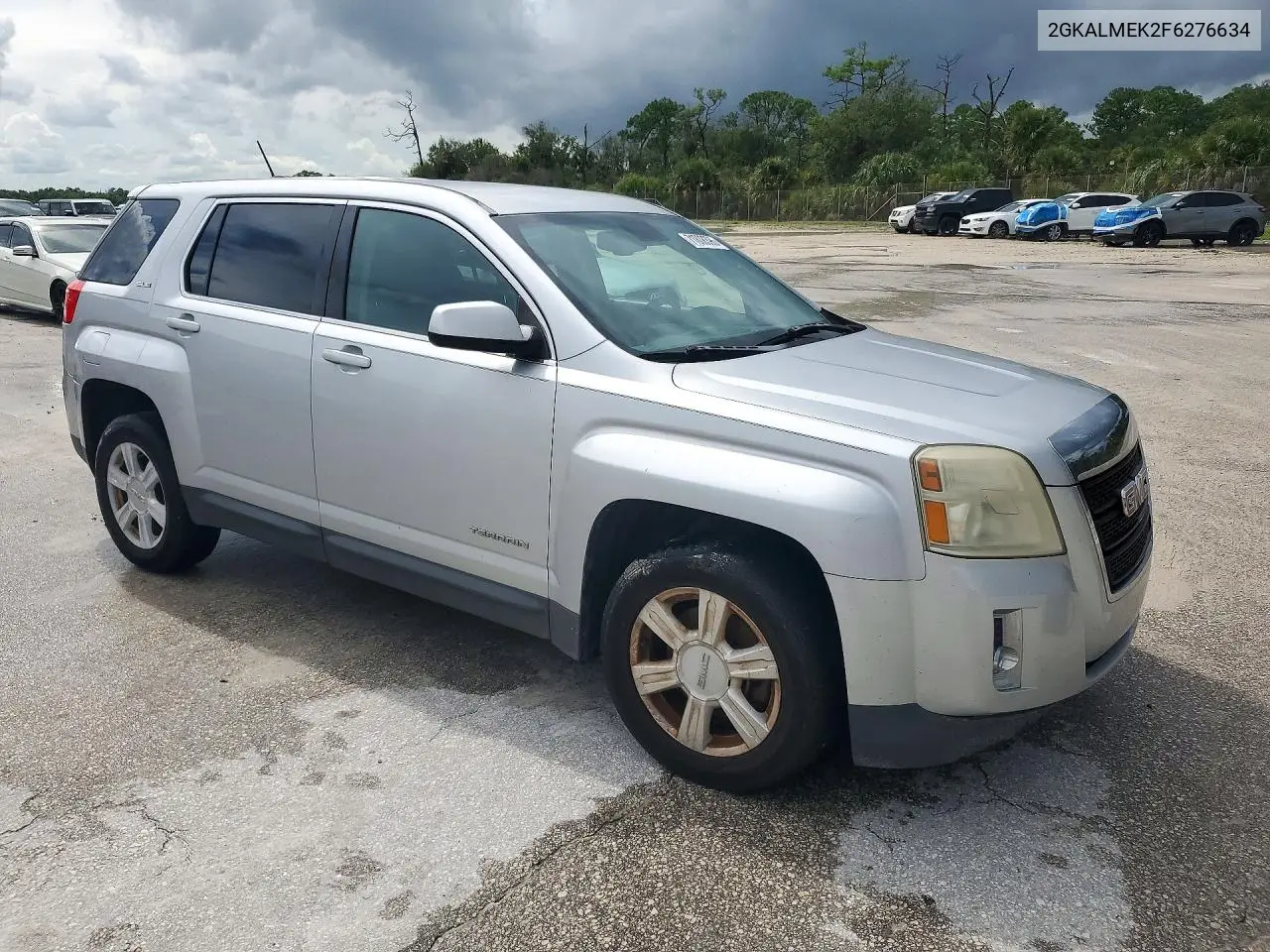 2015 GMC TERRAIN VIN 2GKALMEK2F6276634 — фото 4