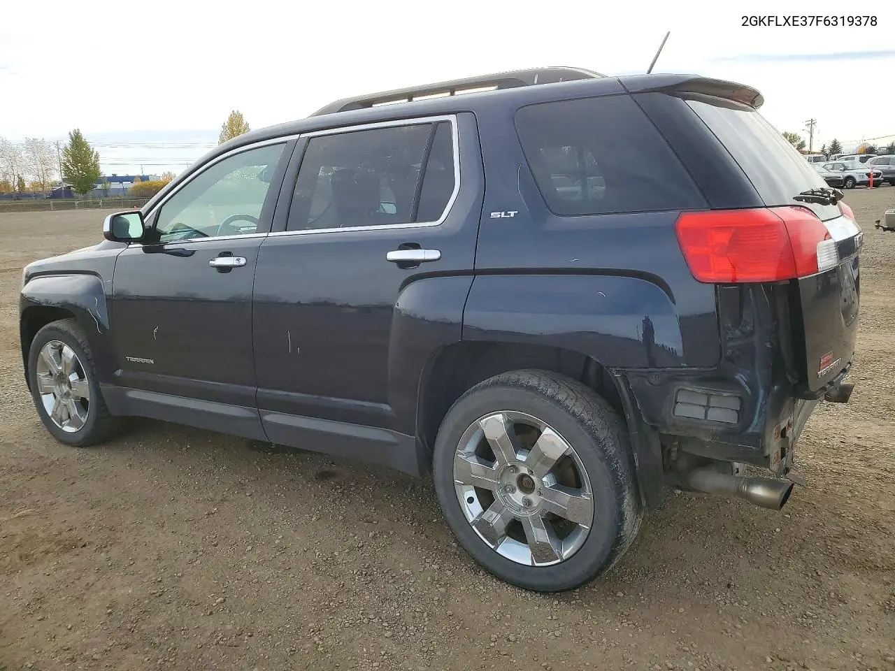 2015 GMC TERRAIN VIN 2GKFLXE37F6319378 — фото 2