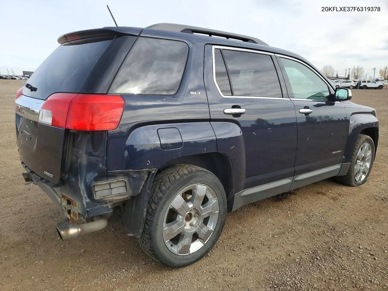 2015 GMC TERRAIN VIN 2GKFLXE37F6319378 — фото 3