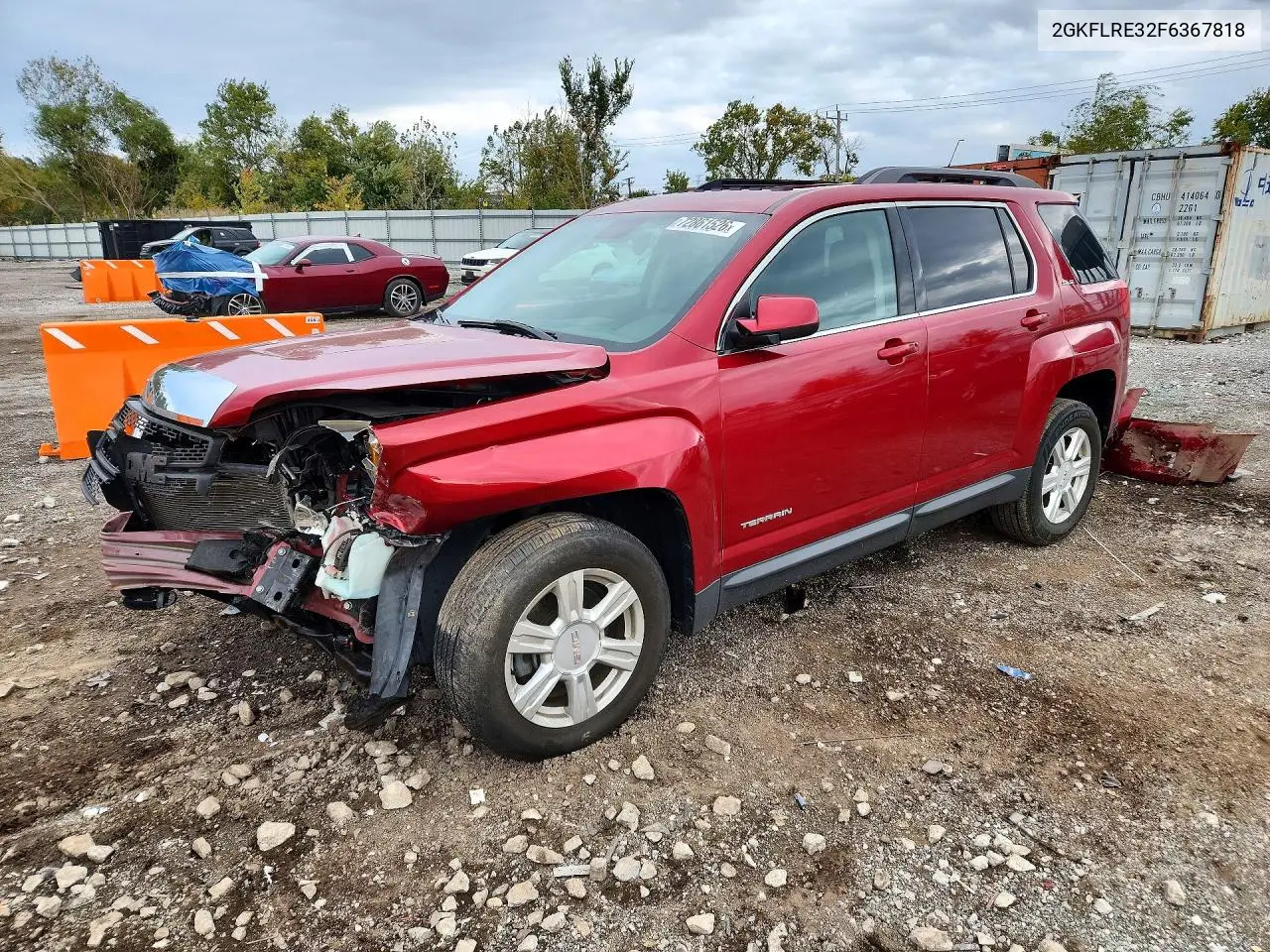 GMC TERRAIN 2015, VIN 2GKFLRE32F6367818