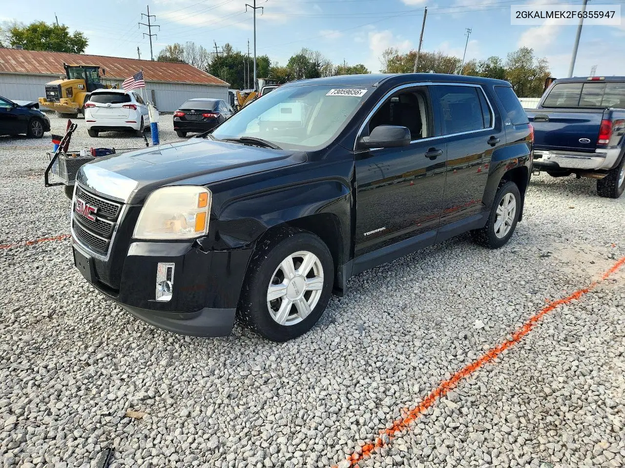 GMC TERRAIN 2015, VIN 2GKALMEK2F6355947