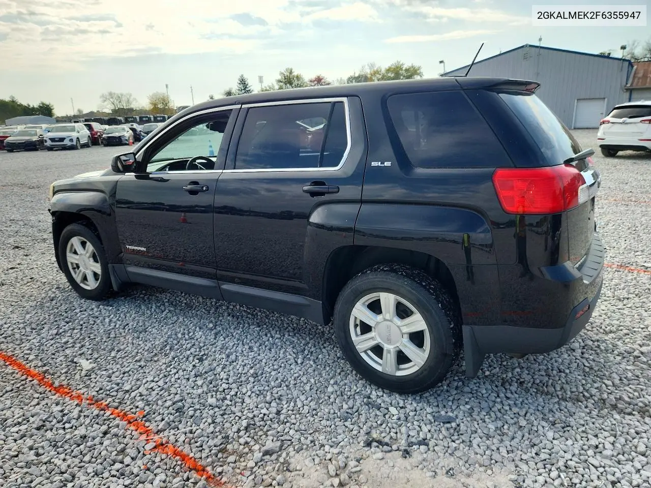 2015 GMC TERRAIN VIN 2GKALMEK2F6355947 — фото 2