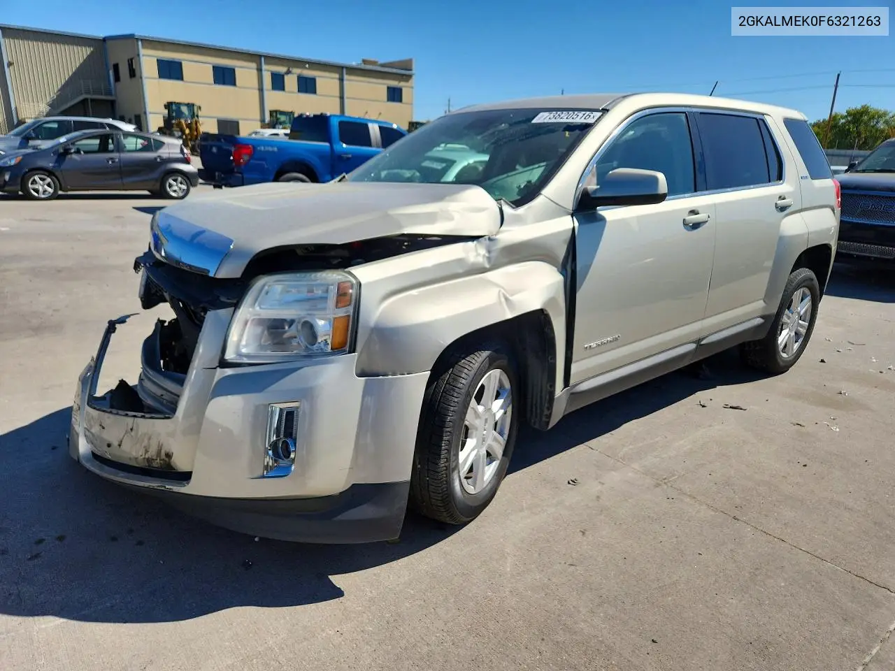 GMC TERRAIN 2015, VIN 2GKALMEK0F6321263