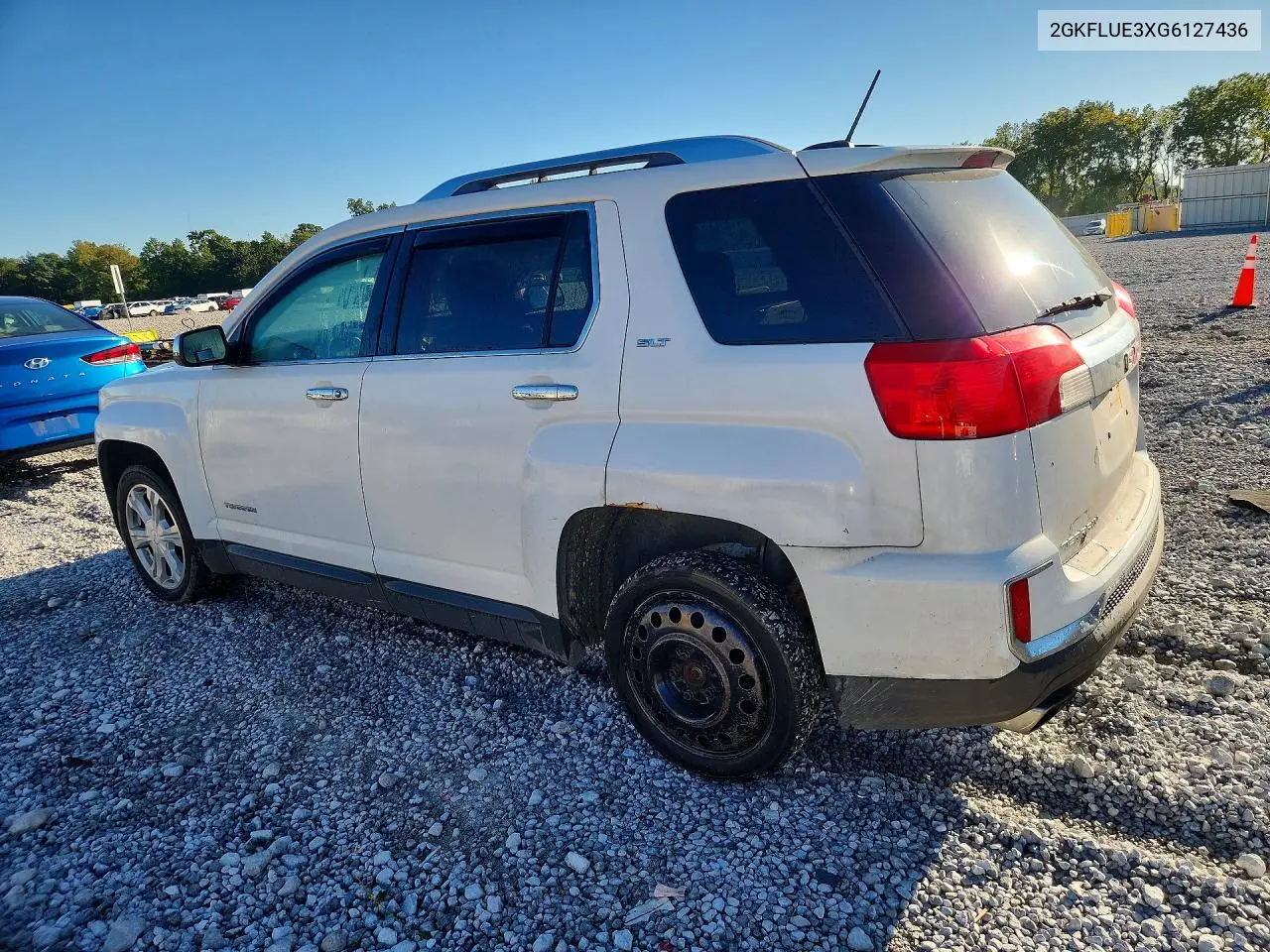 2016 GMC TERRAIN VIN 2GKFLUE3XG6127436 — фото 2