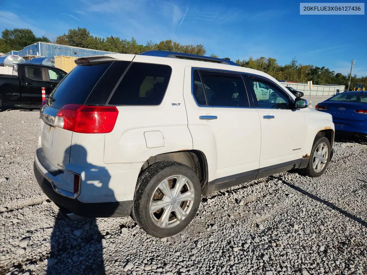 2016 GMC TERRAIN VIN 2GKFLUE3XG6127436 — фото 3