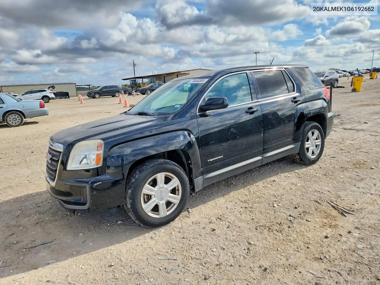 GMC TERRAIN 2016, VIN 2GKALMEK1G6192662
