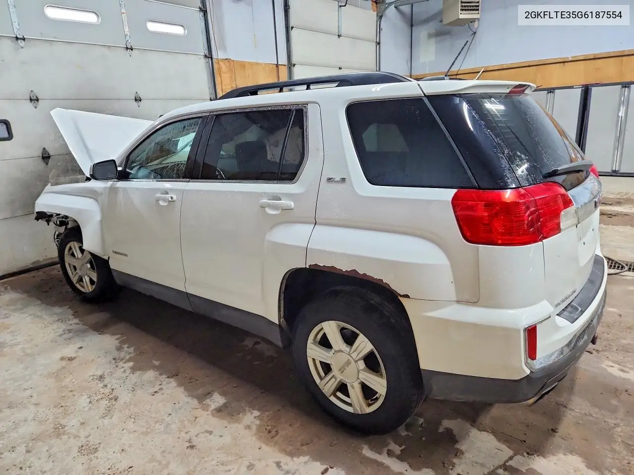 2016 GMC TERRAIN VIN 2GKFLTE35G6187554 — фото 2