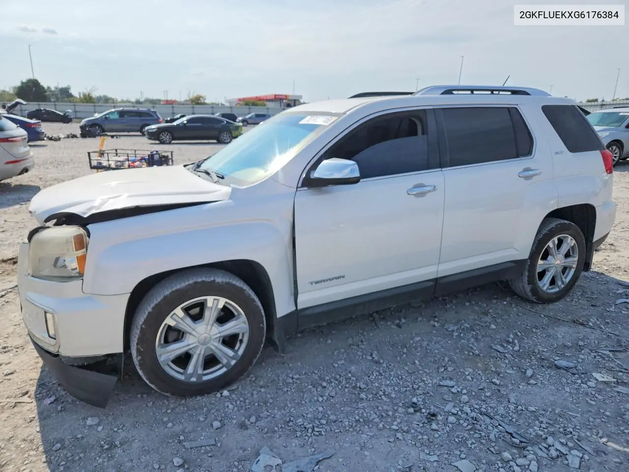 GMC TERRAIN 2016, VIN 2GKFLUEKXG6176384