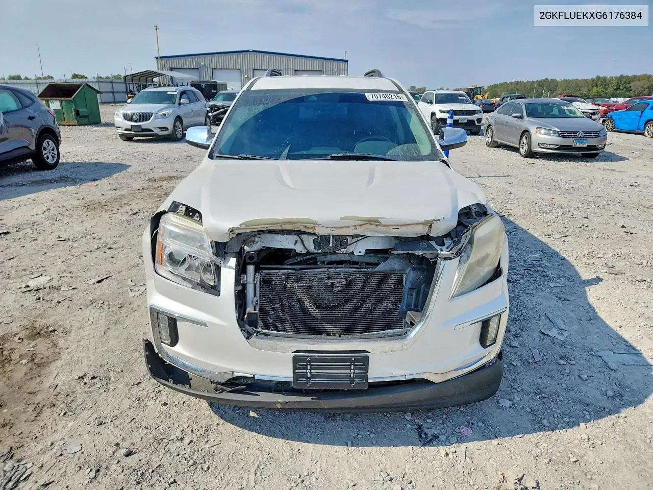 2016 GMC TERRAIN VIN 2GKFLUEKXG6176384 — фото 5