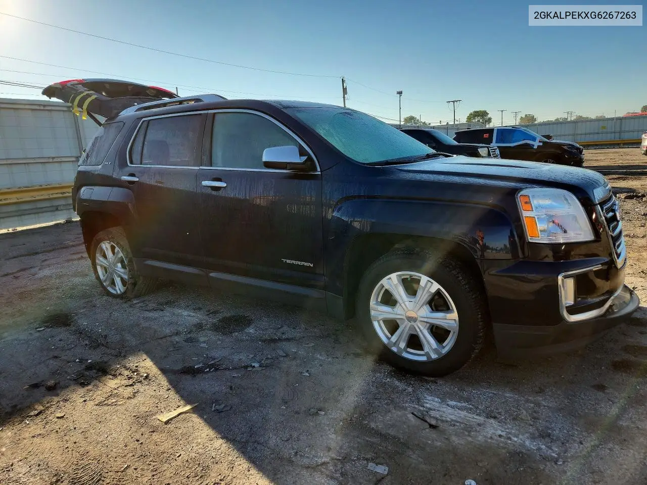 2016 GMC TERRAIN VIN 2GKALPEKXG6267263 — фото 4