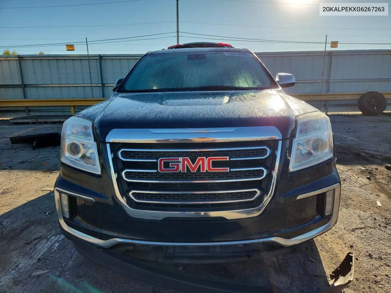 2016 GMC TERRAIN VIN 2GKALPEKXG6267263 — фото 5
