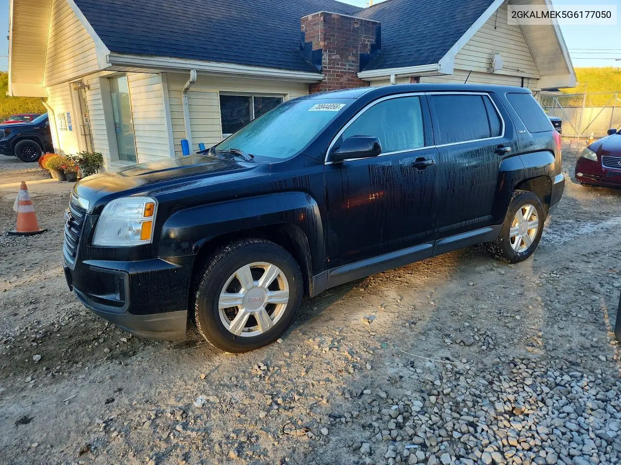 GMC TERRAIN 2016, VIN 2GKALMEK5G6177050