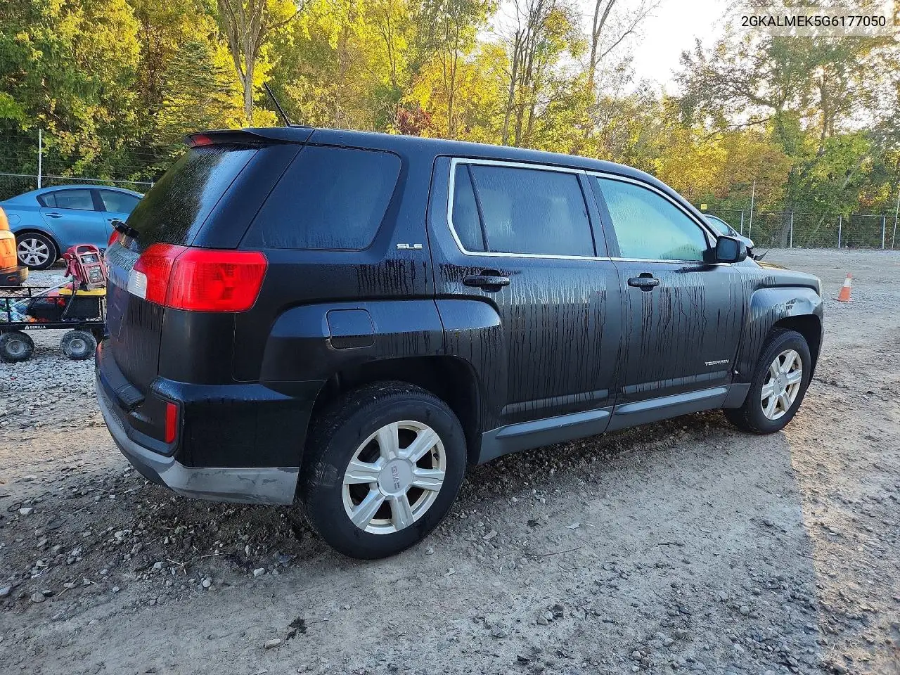 2016 GMC TERRAIN VIN 2GKALMEK5G6177050 — фото 3
