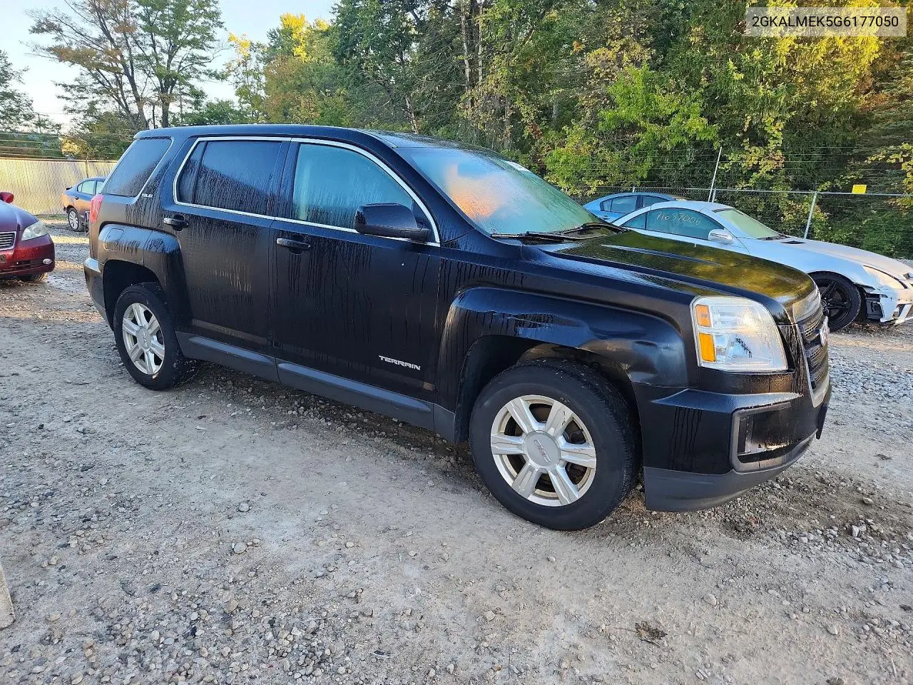 2016 GMC TERRAIN VIN 2GKALMEK5G6177050 — фото 4