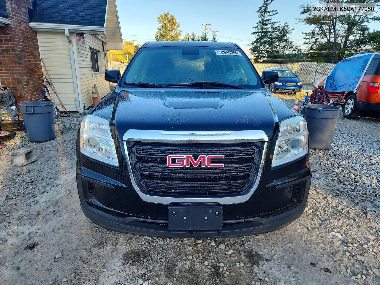 2016 GMC TERRAIN VIN 2GKALMEK5G6177050 — фото 5