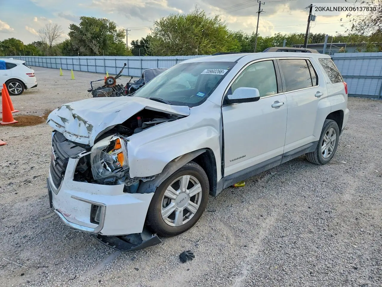 GMC TERRAIN 2016, VIN 2GKALNEKXG6137830