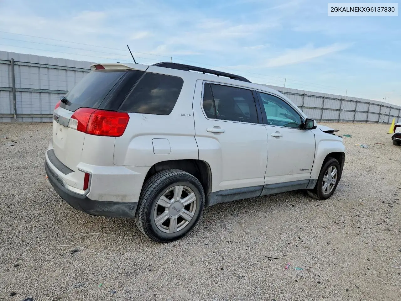 2016 GMC TERRAIN VIN 2GKALNEKXG6137830 — фото 3