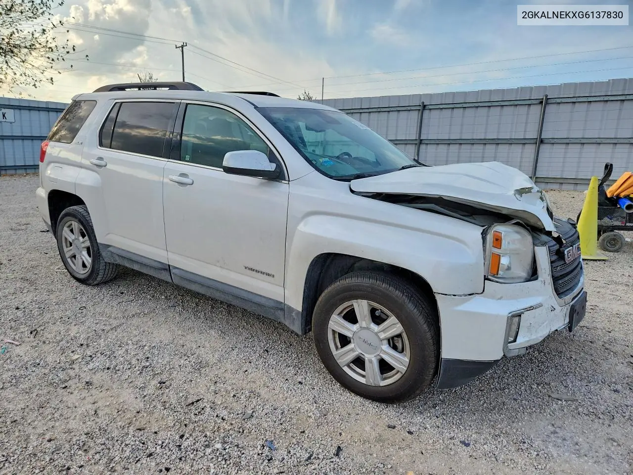 2016 GMC TERRAIN VIN 2GKALNEKXG6137830 — фото 4