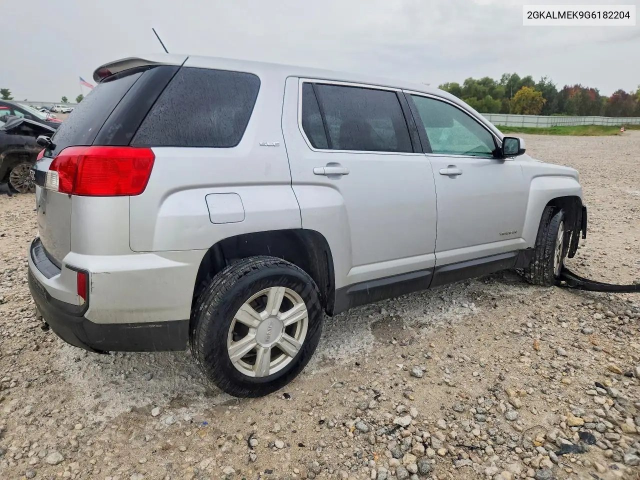 2016 GMC TERRAIN VIN 2GKALMEK9G6182204 — фото 3