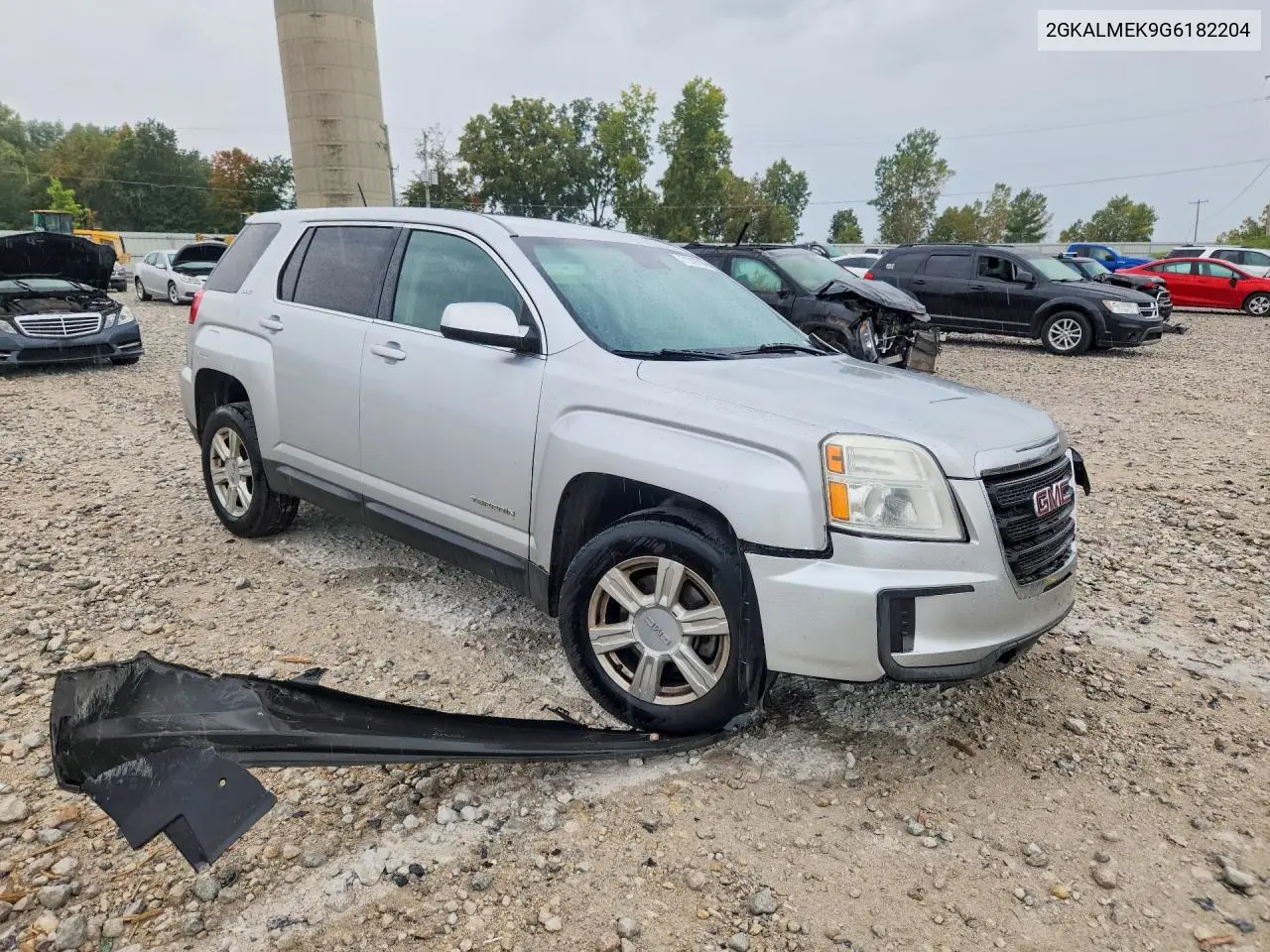 2016 GMC TERRAIN VIN 2GKALMEK9G6182204 — фото 4