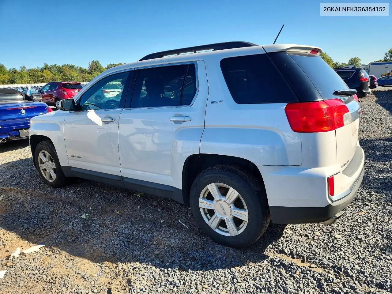 2016 GMC TERRAIN VIN 2GKALNEK3G6354152 — фото 2