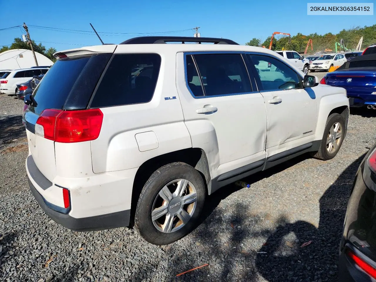 2016 GMC TERRAIN VIN 2GKALNEK3G6354152 — фото 3