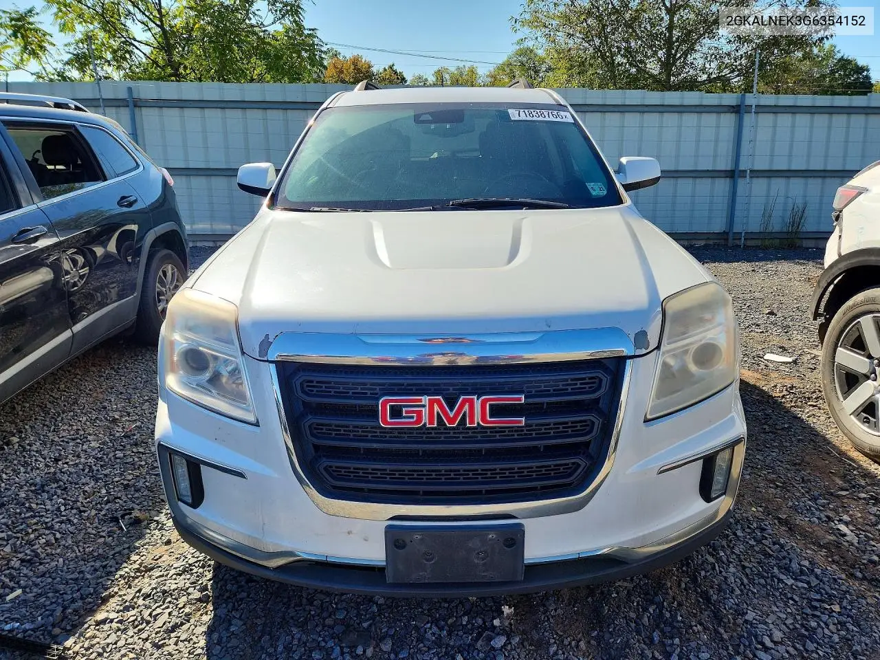 2016 GMC TERRAIN VIN 2GKALNEK3G6354152 — фото 5