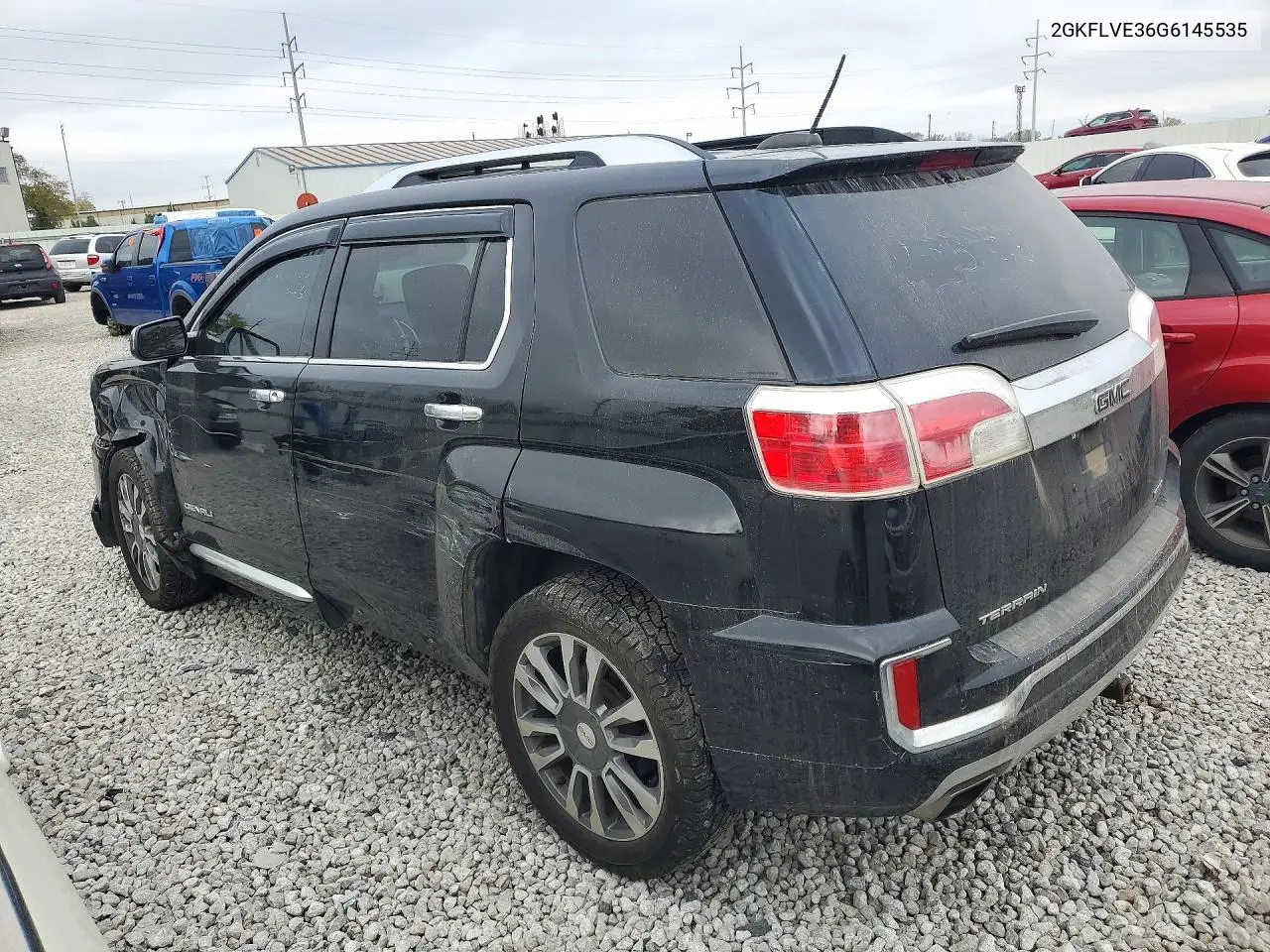 2016 GMC TERRAIN VIN 2GKFLVE36G6145535 — фото 2
