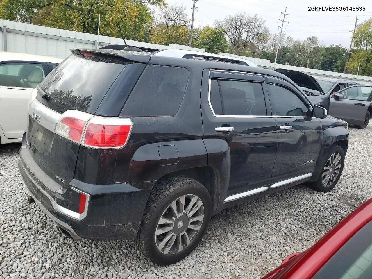 2016 GMC TERRAIN VIN 2GKFLVE36G6145535 — фото 3