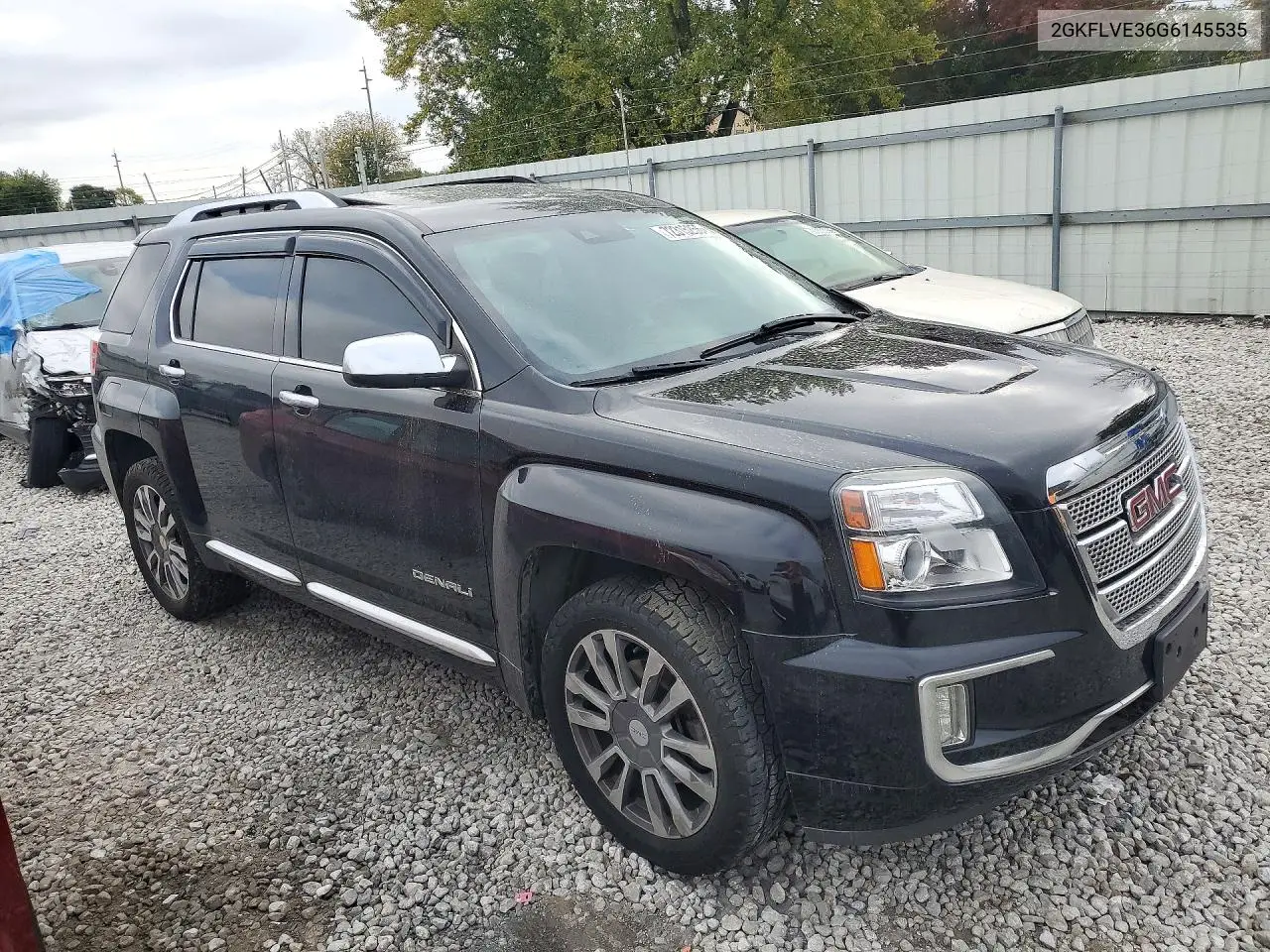 2016 GMC TERRAIN VIN 2GKFLVE36G6145535 — фото 4
