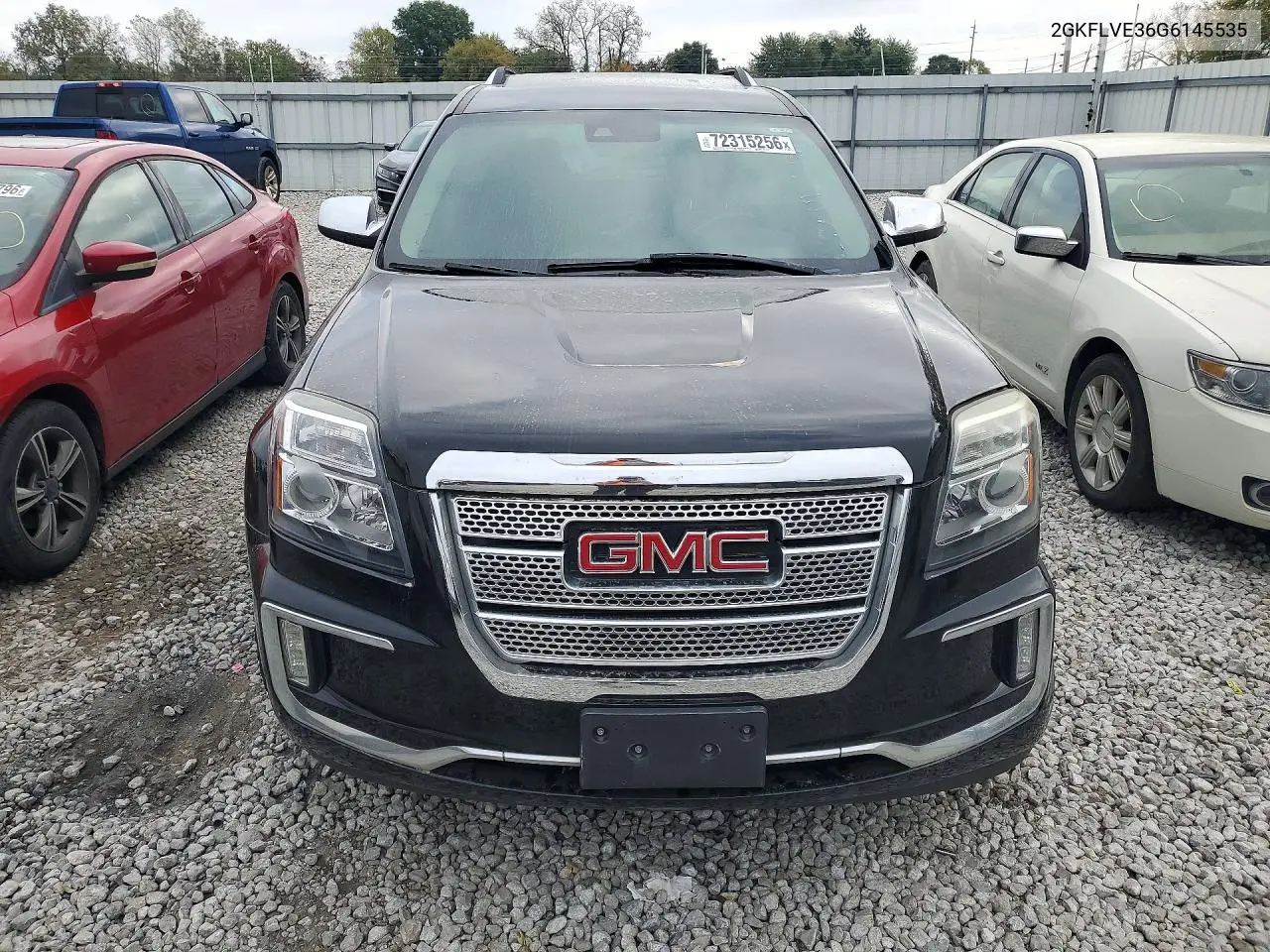 2016 GMC TERRAIN VIN 2GKFLVE36G6145535 — фото 5