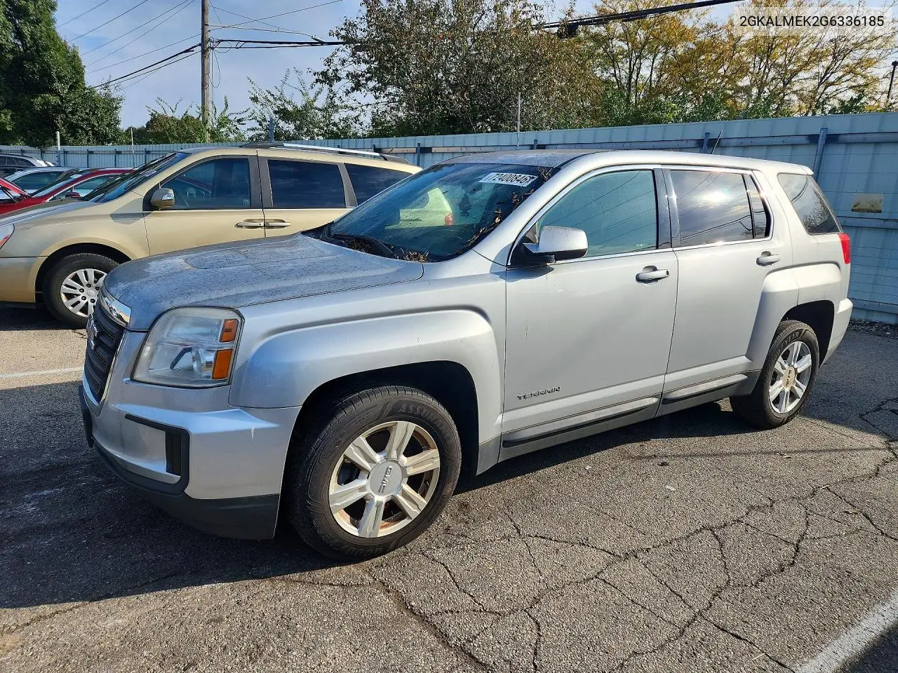 GMC TERRAIN 2016, VIN 2GKALMEK2G6336185