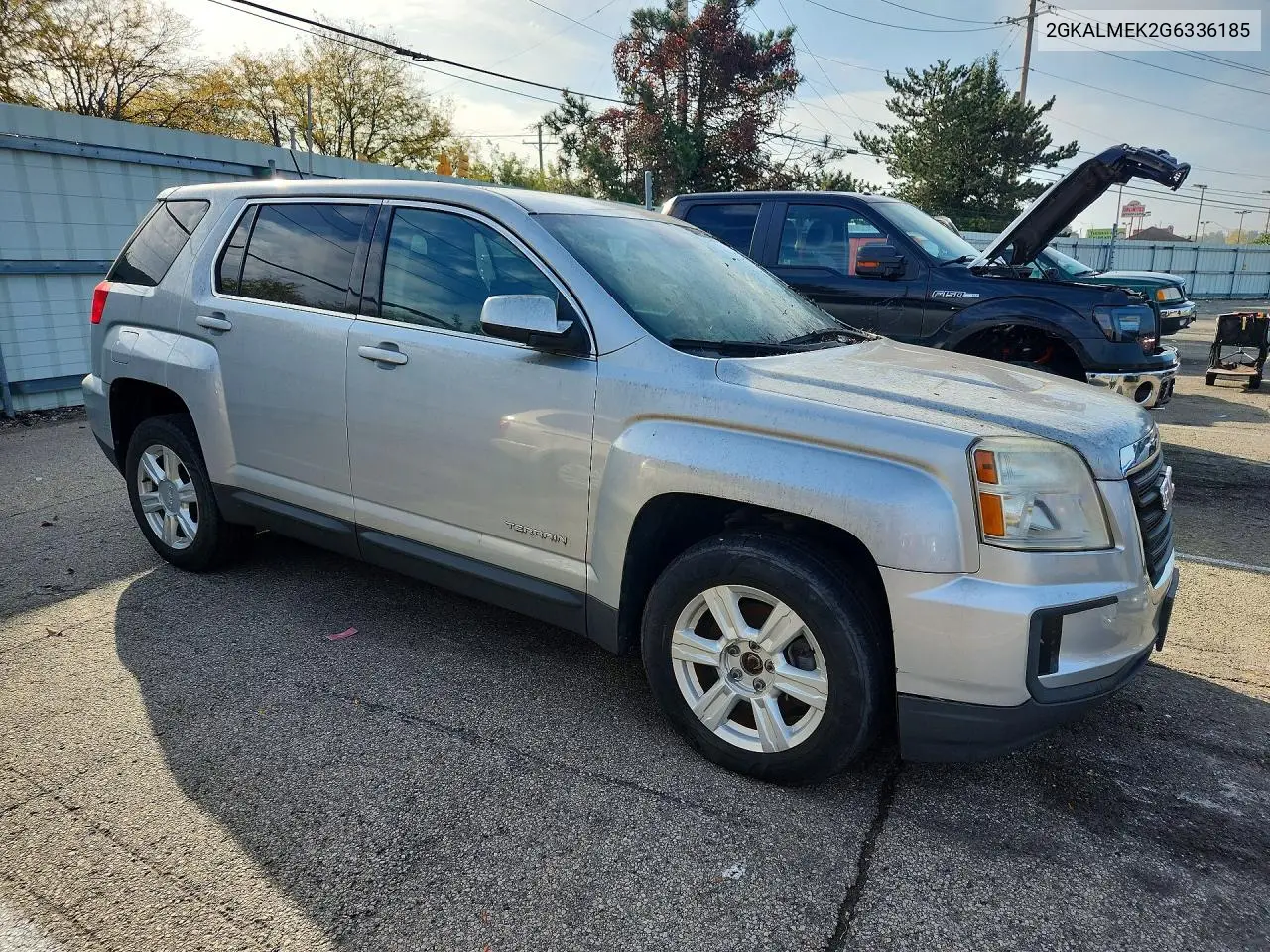 2016 GMC TERRAIN VIN 2GKALMEK2G6336185 — фото 4