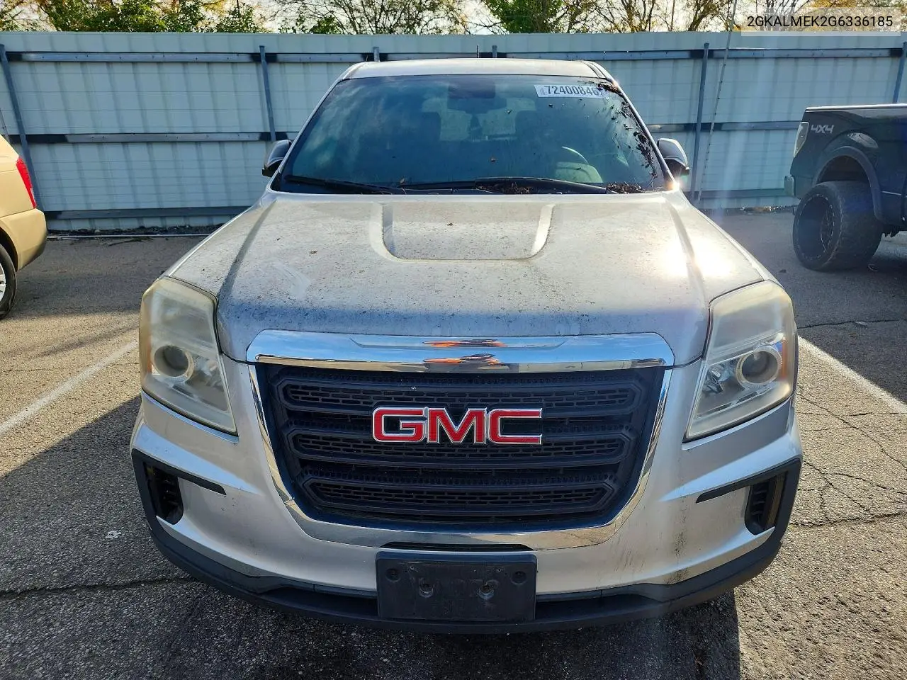 2016 GMC TERRAIN VIN 2GKALMEK2G6336185 — фото 5