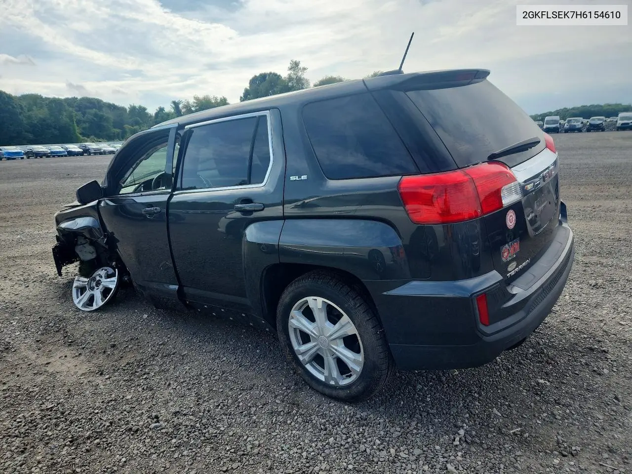 2017 GMC TERRAIN VIN 2GKFLSEK7H6154610 — фото 2