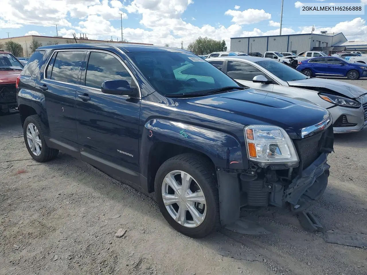 2017 GMC TERRAIN VIN 2GKALMEK1H6266888 — фото 4