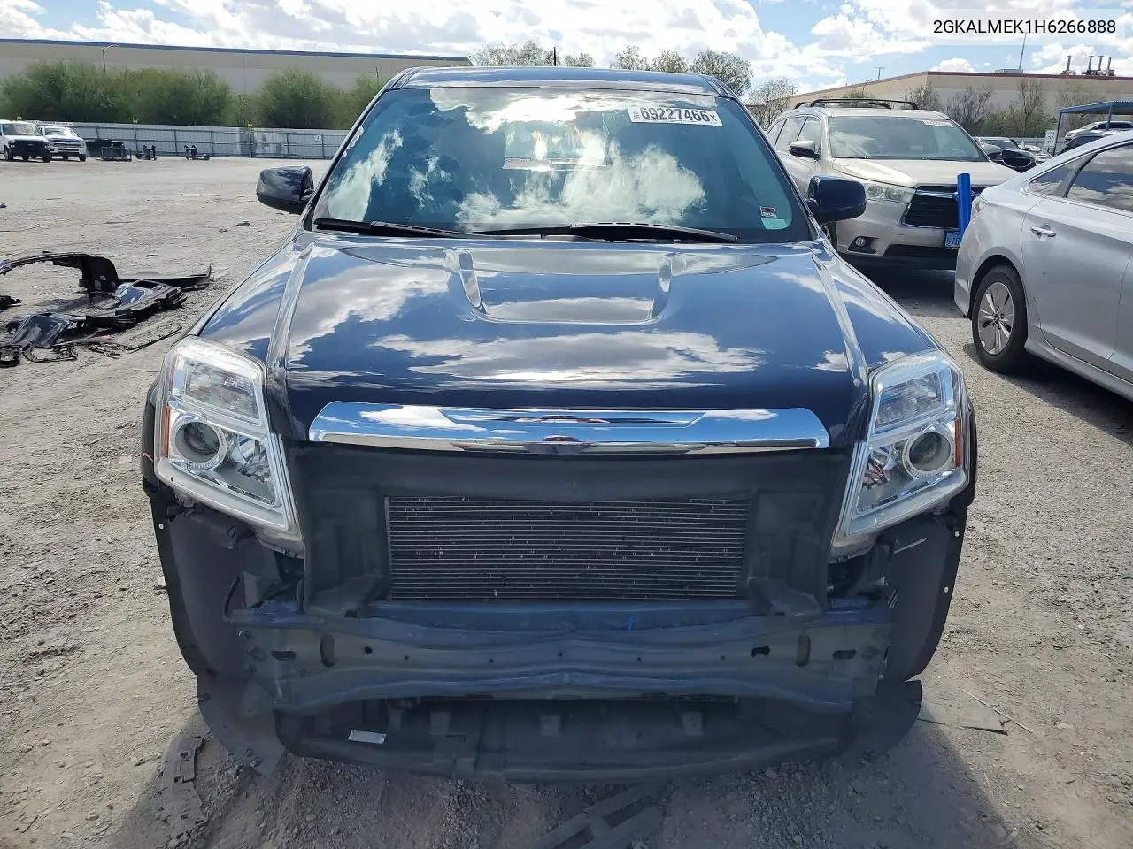 2017 GMC TERRAIN VIN 2GKALMEK1H6266888 — фото 5