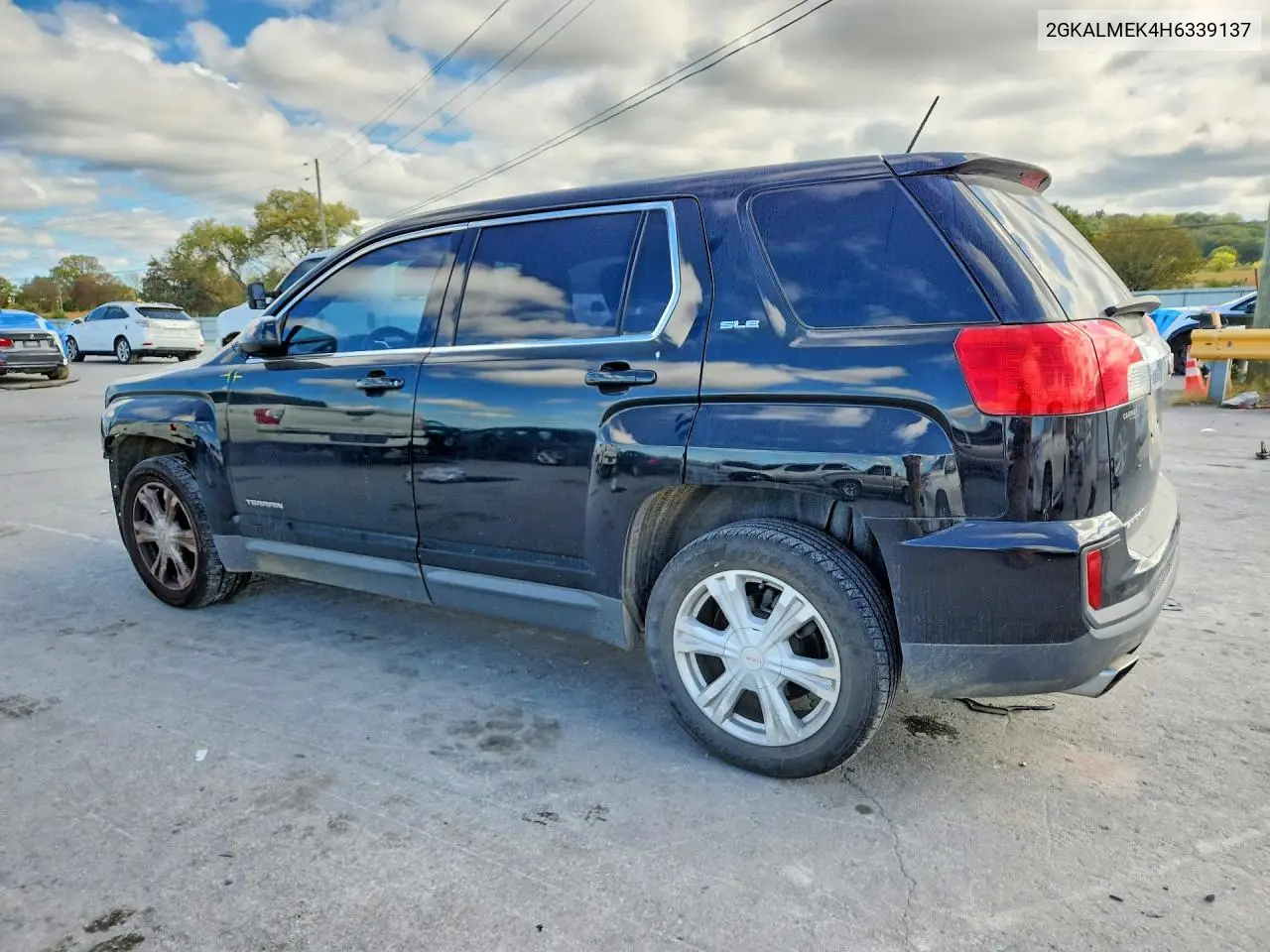 2017 GMC TERRAIN VIN 2GKALMEK4H6339137 — фото 2
