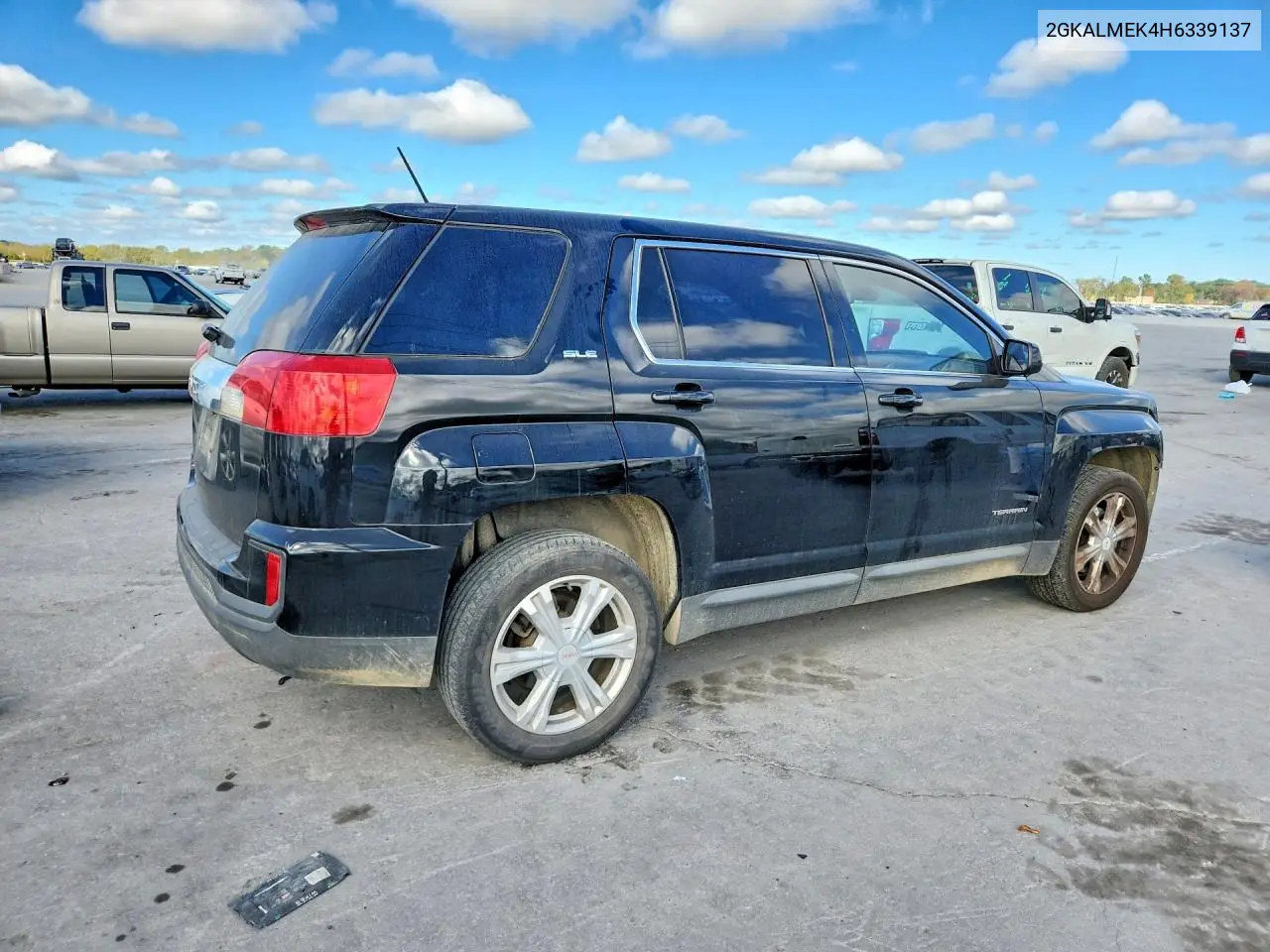 2017 GMC TERRAIN VIN 2GKALMEK4H6339137 — фото 3