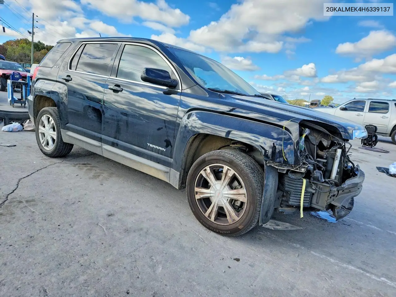 2017 GMC TERRAIN VIN 2GKALMEK4H6339137 — фото 4