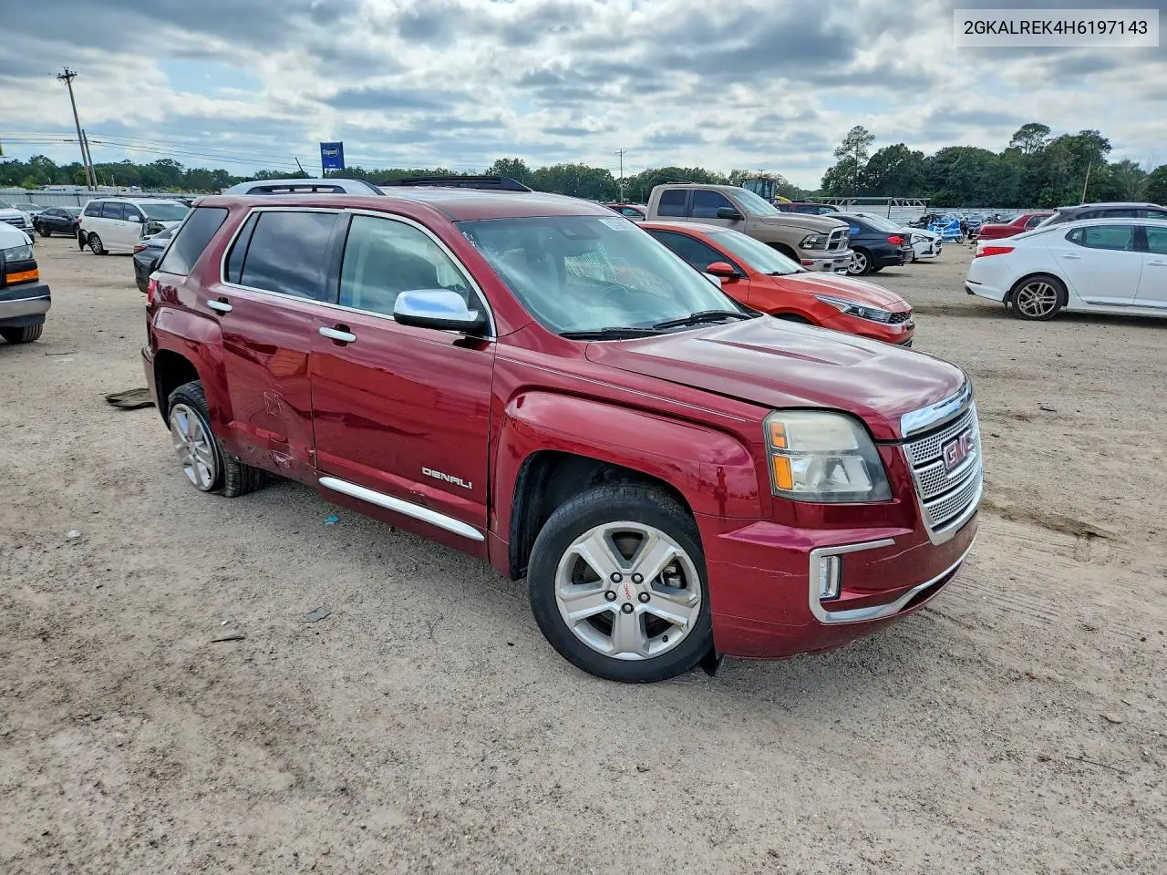 2017 GMC TERRAIN VIN 2GKALREK4H6197143 — фото 4