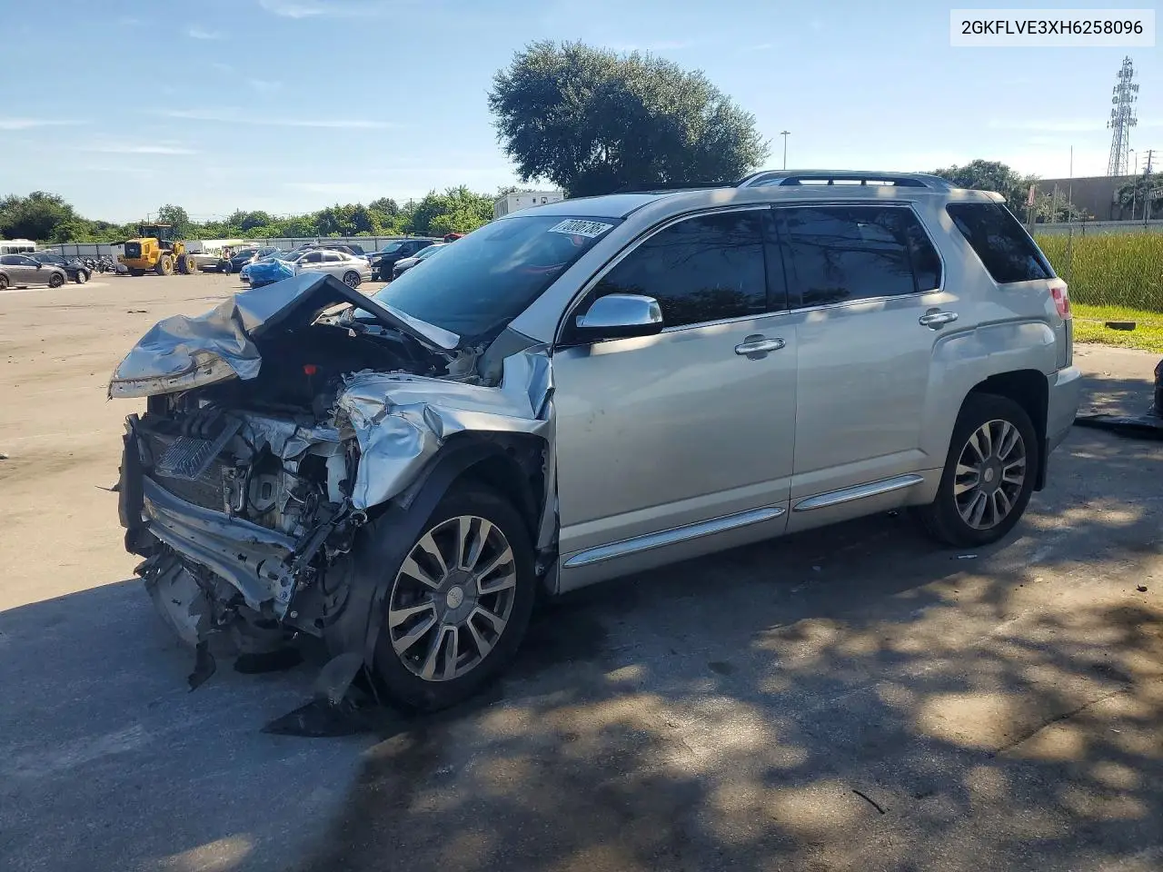 GMC TERRAIN 2017, VIN 2GKFLVE3XH6258096