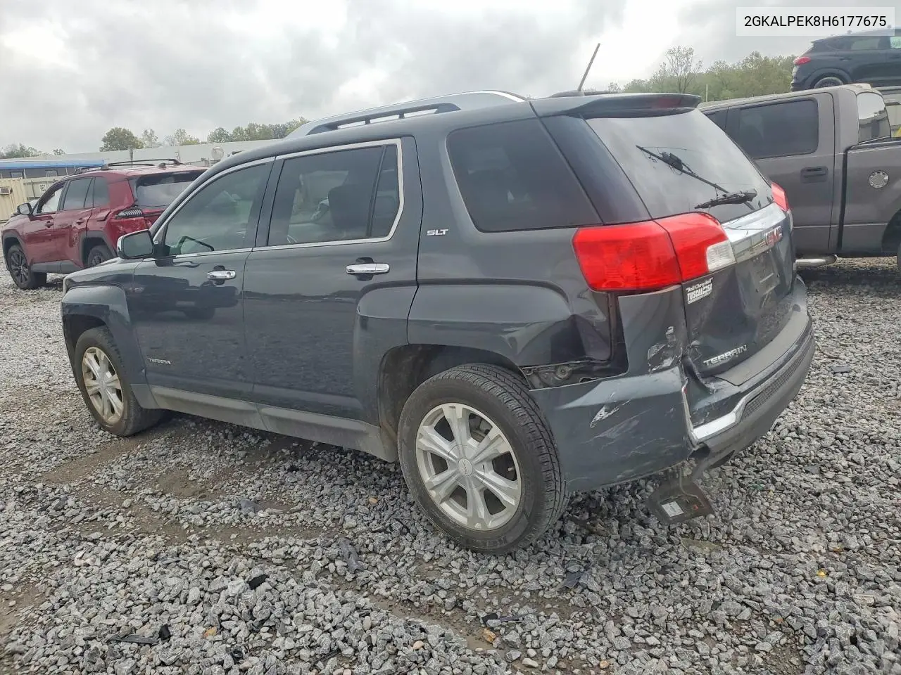 2017 GMC TERRAIN VIN 2GKALPEK8H6177675 — фото 2