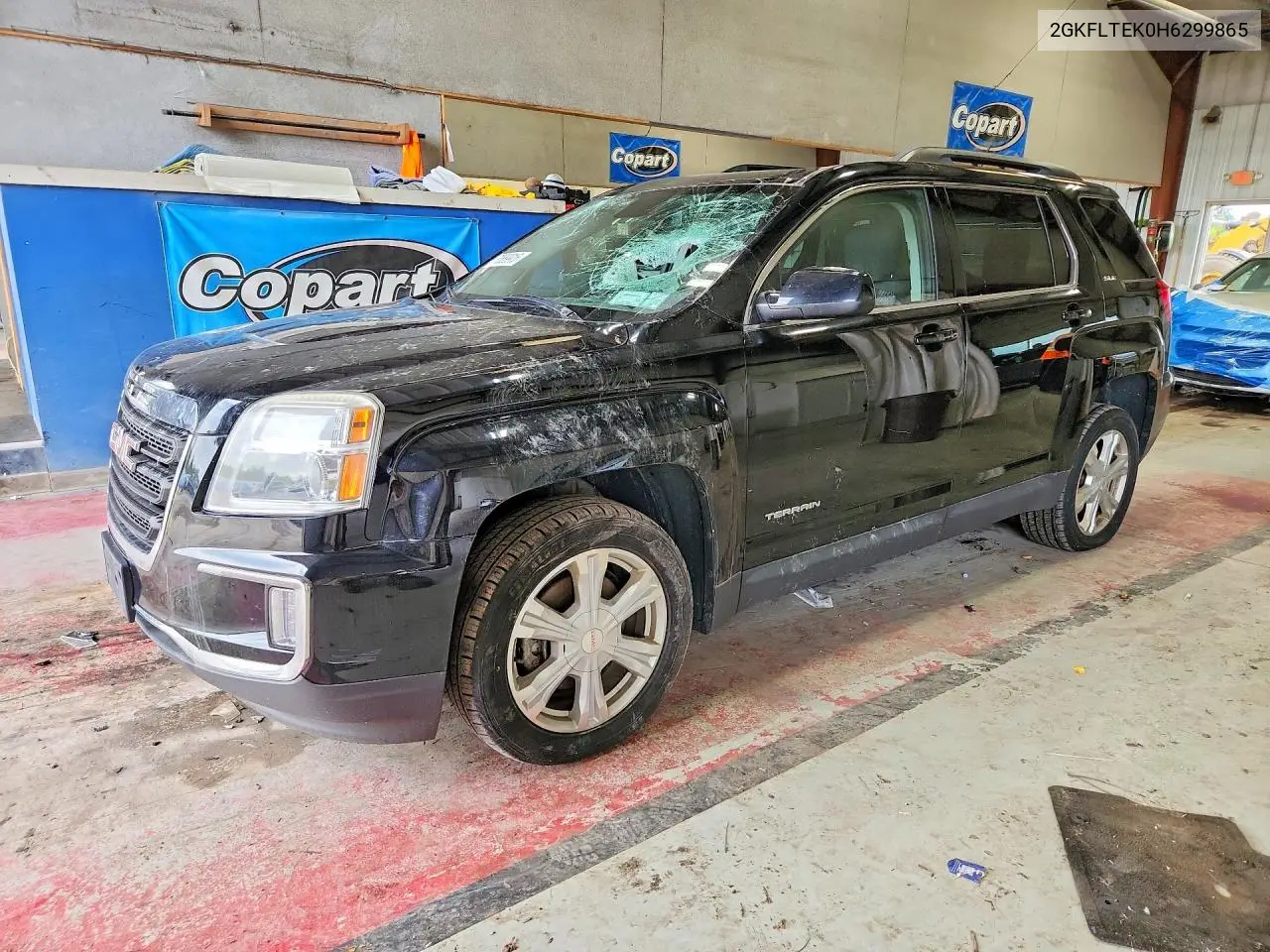 GMC TERRAIN 2017, VIN 2GKFLTEK0H6299865