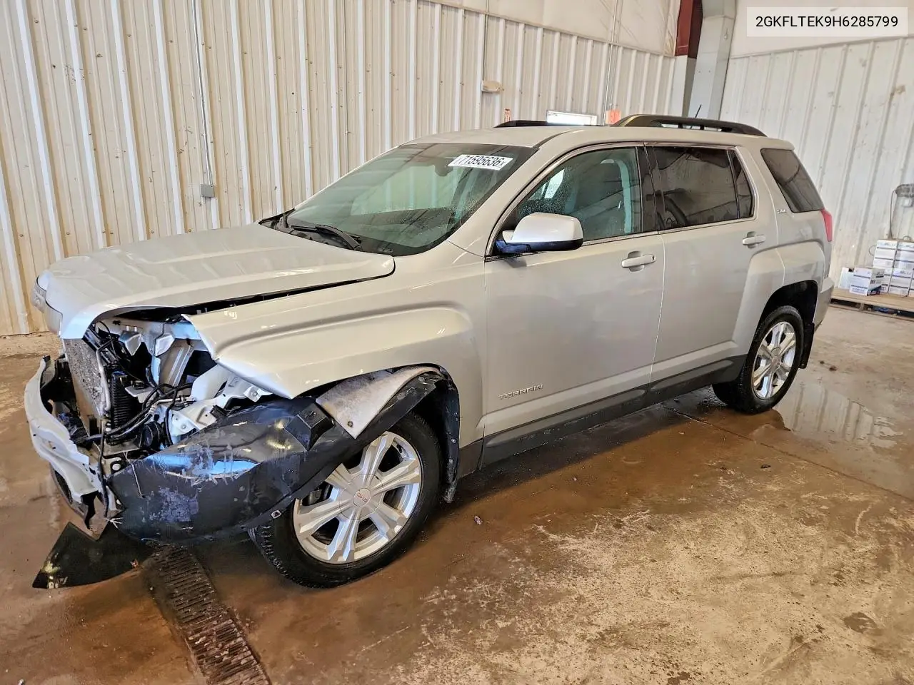 GMC TERRAIN 2017, VIN 2GKFLTEK9H6285799
