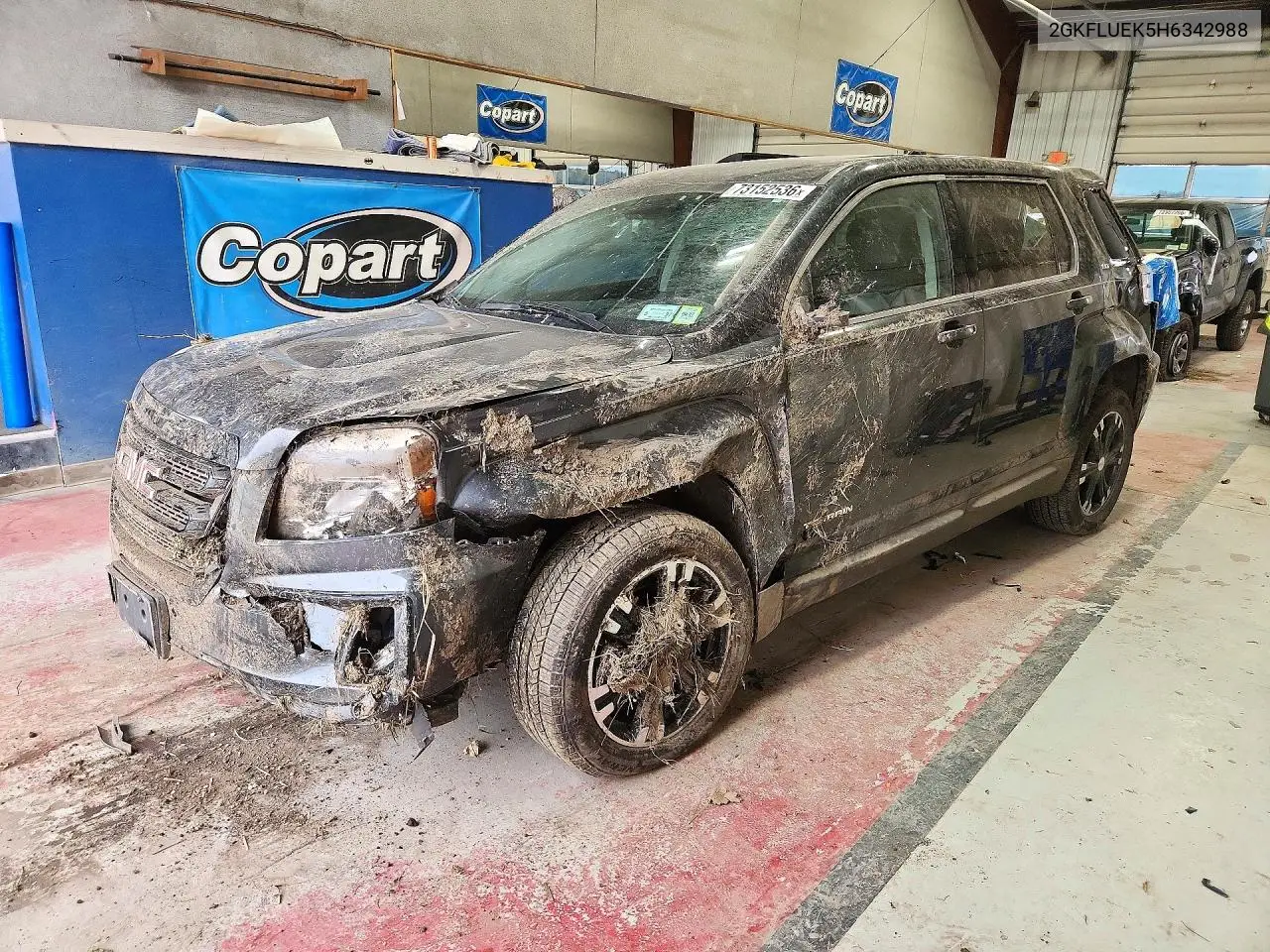 GMC TERRAIN 2017, VIN 2GKFLUEK5H6342988